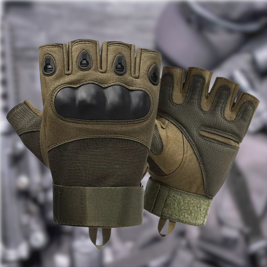 כפפות טקטיות - דגם KNUCKLE - חצי
